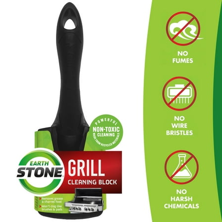 EarthStone® Grill Cleaning Block with EZ-Grip Handle, 1 Count