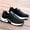 Black, variant on YYTLCH Women's Air Cushion Sneaker Casual Running Shoes Fitness Breathable Sports Shoes