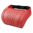 thumbnail image 7 of Car Headrest Neck Pillow, Ergonomic Cushion with Adjustable Straps Automotive Neck Support, Breathable Cloth Headrest Pillow for Cars, SUVs, Trucks, Office Chairs, 10.63 x 6.30 in, Red, 1 Pack, 7 of 7