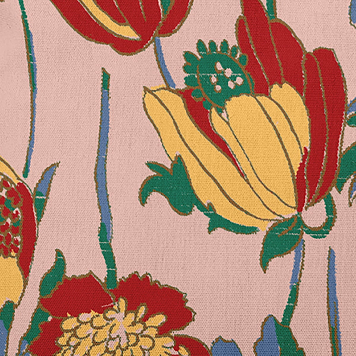 20"x20" Simply Daisy Bold Flower Garden Poly Accent Pillow, Yellow Qty 1