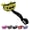 Boom, variant on SafeJawz Lip Guard, Football Mouth Guard with Detachable Strap, Adults and Junior (Black Fangz)