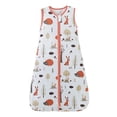 thumbnail image 4 of Sentuca Baby Sleep Sack 6-12 Months 100% Cotton Soft Sleeping Bag Printing Double Zipper Waistcoat Newborn Sleep Sacks,Multicolor, 4 of 7