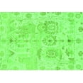 thumbnail image 1 of Ahgly Company Indoor Rectangle Abstract Green Modern Area Rugs, 4' x 6', 1 of 4