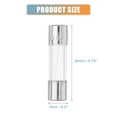 thumbnail image 4 of Unique Bargains 25pcs Car 7A Quick Blow Glass Tube Fuses Breaking Voltage 250V 5x20mm 0.2x0.79 Inch Fuse Glass Tubes, 4 of 6