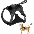 thumbnail image 1 of Arnés y correa para perros 2 en 1: correa retráctil con bloqueo automático, arnés para mascotas ajustable y transpirable para caminar al aire libre (TAMAÑO: L), 1 of 5
