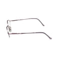 thumbnail image 4 of NEW MARCOLIN 7222 WOMENS/LADIES DESIGNER HALF-RIM LILAC HALF-RIMLESS WITH RHINESTONES FRAME DEMO LENSES 55-19-140 SPRING HINGES EYEGLASSES/EYEWEAR, 4 of 9