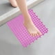 thumbnail image 5 of Tapetes de plástico entrelazados | Tapete antideslizante para baño y ducha | Diseño de empalme hueco para piscina, área de mascotas y coche | Azulejos de 30 x 30 cm en blanco, gris, azul, rojo,, 5 of 6