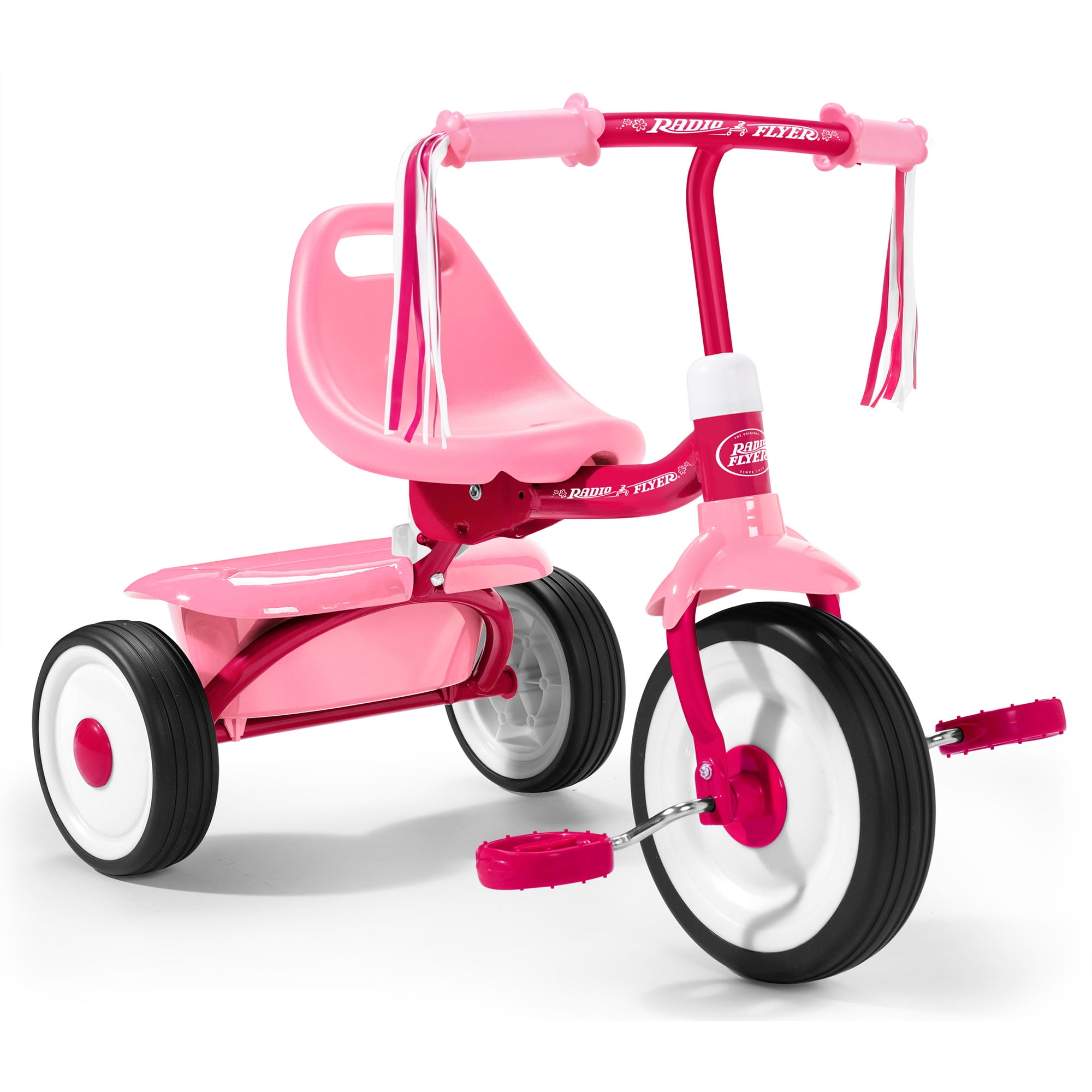 Radio Flyer Model 553 Tricycle Solid Steel Frame for Dolls Stuffed Toys for sale online 