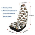 thumbnail image 6 of Haiem Cartoon Tractor Printed Car Seat Covers Set of 2, Universal Fit Car Seat Covers,Protective Seat Covers,Comfortable Car Seat Covers, Easy Installation Seat Covers, 6 of 9
