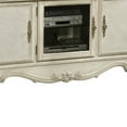 thumbnail image 3 of HomeRoots Poplar Wood, Basswood Ven Charming TV Stand, Bone White, 3 of 5