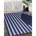 thumbnail image 2 of Ahgly Company Indoor Rectangle Patterned Night Blue Area Rugs, 6' x 9', 2 of 6