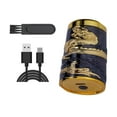 thumbnail image 1 of Mini maquinilla de afeitar eléctrica para hombres recortadora de barba Facial húmeda y seca Negro jinwen, 1 of 8