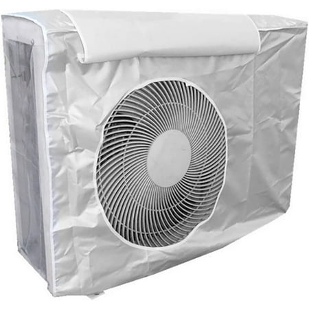 

LKXHarleya Air Conditioner Covers for Outside Units 39 x 16 x 30 in Waterproof Dustproof Sun Protection Anti-Snow Air Conditioner Cover Fit for 3P Plus AC Unit(White)