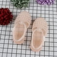 thumbnail image 5 of Jelly Sandals for Girls,Closed Toe Princess Costume Summer Dress Shoes Fisherman Gladiator Water Beach Flat Sandals for Toddler/Little Kid/Big Kid Pink 2 Years, 5 of 7