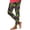 f-Green, variant on DailyTrove Women's High Waisted Mardi Gras Print Yoga Leggings - Tummy Control Stretch Workout Pants for Gym