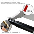 thumbnail image 3 of Toilet Paper Holder Bathroom Tissue Roll Holder Alloy Wall Mount, 3 of 5