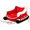 01#Red, variant on Christmas Dog Bed Sleigh with Non Slip Base, Sleigh Shaped Plush Pet Bed with Soft Cushion, Cozy Christmas Cat Dog Resting Bed for Indoor Small Pets Holiday Home Decoration, Red Small