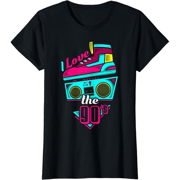 I love the 90s 90s party outfit retro T-Shirt