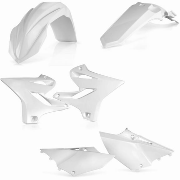 Acerbis 2402970002 Plastic Kit - White