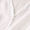 thumbnail image 7 of ShomPort Cotton Linen Blouses for Women V Neck 3/4 Sleeve Fall Tops Solid Loose Basic Shirts, 7 of 7