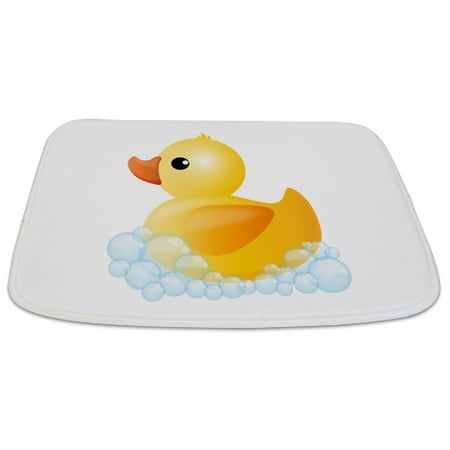Cafepress Rubber Duck Decorative Memory Foam Bath Rug Mat