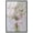 Black Frame, variant on Layered Lily Framed High-Gloss Acrylic Glass Wall Art Nature Wall Decor by Art Remedy, Gold Frame, 10 x 15