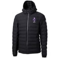 thumbnail image 2 of Men's Cutter & Buck  Black Kansas State Wildcats Vault Mission Ridge Repreve Eco Insulated Puffer Full-Zip Jacket, 2 of 3