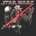 thumbnail image 2 of Men's Star Wars: Visions Darth Vader Death Star  Graphic Tee Charcoal X Large, 2 of 5