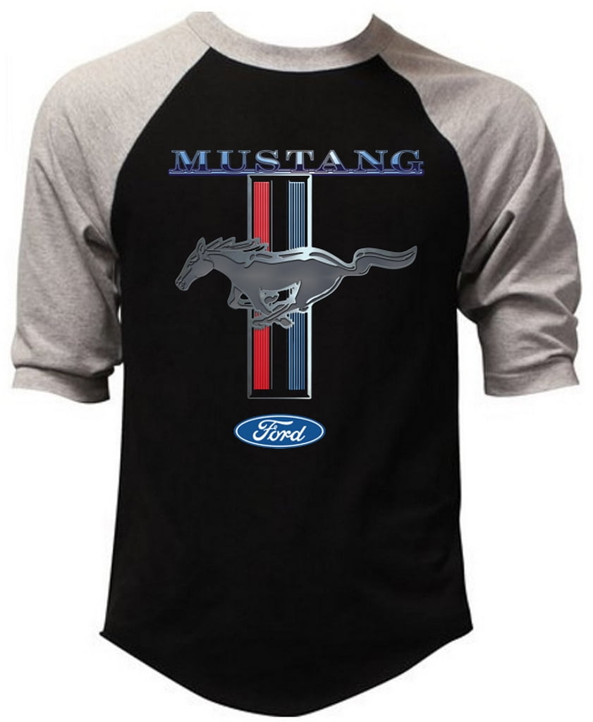mustang logo t shirt