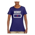 thumbnail image 2 of Wild Bobby, Mommy Battery, Mother's Day, Women Graphic Tee, Purple, Large, 2 of 4