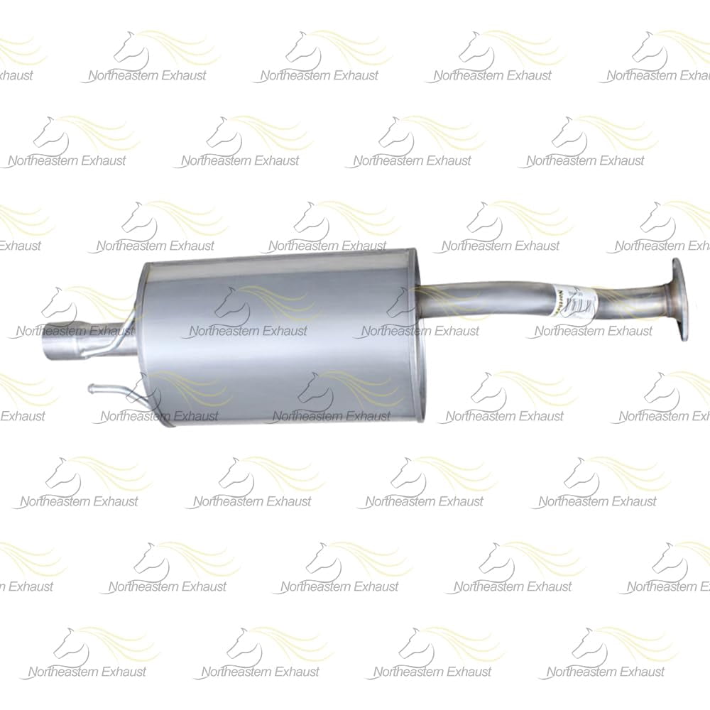 Northeastern Exhaust Rear Muffler Fits 2012-2015 Honda Civic 1.5L & 1.8L Sedan - Direct Fit | Stainless Steel Exhaust Component | Includes Gasket & Bolt Kit