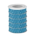thumbnail image 2 of 5 Rolls Christmas Ribbon 1.5 inch Wide Decorative Ribbon for Gift Wrapping and Holiday Decorations Water Texture, 2 of 7