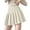 Beige, variant on Clearance! Hontri Skirts for Women Womens Girls Solid Pleated Skirt Basic Skirt Aline Design Skirt Skirts for Women Beige,L