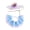 Light Blue, variant on Cat Princess Costume, Pet Lace Bib with Sparkling Royal Crown, Adorable Festive Party Outfit for Small Dogs Kittens, Elegant Birthday Accessory Set for Holiday Photography