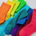 thumbnail image 2 of Tipi Toe Womens Soft & Stretchy Polyester Crew Socks – Casual & Dress Styles (12 Colors), 2 of 4