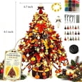 thumbnail image 2 of Tyidzon Beaded Christmas Tree Kit, Diy Handmade Pearl-Style Holiday Craft with Lights for Tabletop Decor and Holiday Gift, 2 of 5
