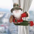 thumbnail image 6 of Christmas Curtain Buckle Tieback Santa/Snowman/Reindeer, Window Decorations Christmas Cartoon Doll Curtain Bedroom Living Room Curtain Hook Fastener Buckle Clamp Home Decor, 6 of 6