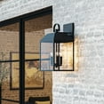 thumbnail image 7 of Capital Lighting 953432 Nelson 3 Light 19" Tall Outdoor Wall Sconce - Black, 7 of 7