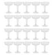 thumbnail image 1 of Nuevas copas de champán desechables de plástico - 20 unidades de copas de champán de plástico transparente para fiestas., 1 of 5