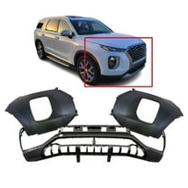 DCP Front Bumper Cover Kit For 2020-2022 Hyundai Palisade W/Park Hls HY1016100