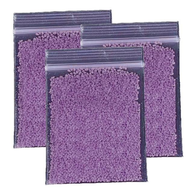Arena Luminiscente LumaSandPurple 3Pzas Púrpura Absorción 20-30 min. Duración 2 Hrs. Arcilla Púrpura.
