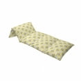 thumbnail image 4 of Yellow Floor Pillow Lounger Cover, Colorful Illustration of Sun Flower with Motifs and Patterns Summer Nature Artprint, Nap Mat Printed Fabric Case for 5 Pillows, 88" x 36", Yellow Grey, by Ambesonne, 4 of 5