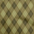thumbnail image 1 of oneOone Viscose Jersey Dark Olive Green Fabric Check Sewing Fabric By The Yard Printed Diy Clothing Sewing Supplies 60 Inch Wide, 1 of 4