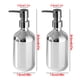 thumbnail image 2 of Injueey Dispensadores de 500ml, cabezal de bomba, botella dispensadora portátil vacía recargable, recipiente reutilizable de gran capacidad Suministros de limpieza para el hogar 2 piezas, 2 of 6