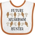 thumbnail image 3 of Inktastic Future Mushroom Hunter Mushrooms and Morels Boys or Girls Baby Bib, 3 of 4