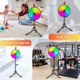 thumbnail image 2 of Prize Wheel WHAUU de 16 pulgadas con soporte, 12 ranuras, kit de borrado en seco, 2 of 8