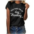 thumbnail image 2 of Fesfesfes Workout Short Sleeve Tops for Women's Beer Festival Printed Tops Fashion Cute Short Sleeve Round Neck Tops Shirt Women Short Sleeve Tshirt M(US:6), 2 of 6