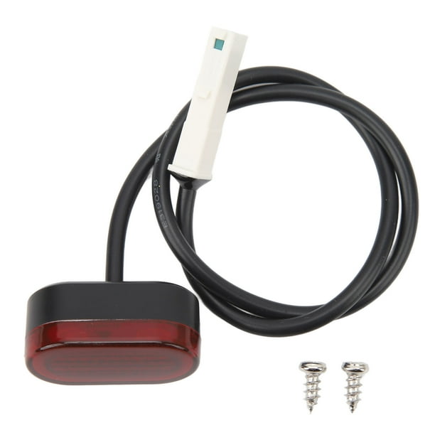 Luz Trasera De Scooter Eléctrico, Resistente Al Polvo, Duradera, Más Brillante, Resistente, Instalación Conveniente, Luz De Freno Electromóvil Para M365