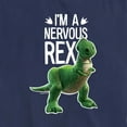thumbnail image 3 of Toy Story - I'm a Nervous Rex - Women's Short Sleeve Graphic T-Shirt, 3 of 5