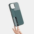 thumbnail image 3 of Magnetic Phone Case for iPhone 14 Plus,Compatible with Mag-Safe, Slim Carbon Fiber Pattern Shockproof Anti-fall Sturdy Durable Phone Case Grade Drop Anti-Slip Protective Cover,D, 3 of 7